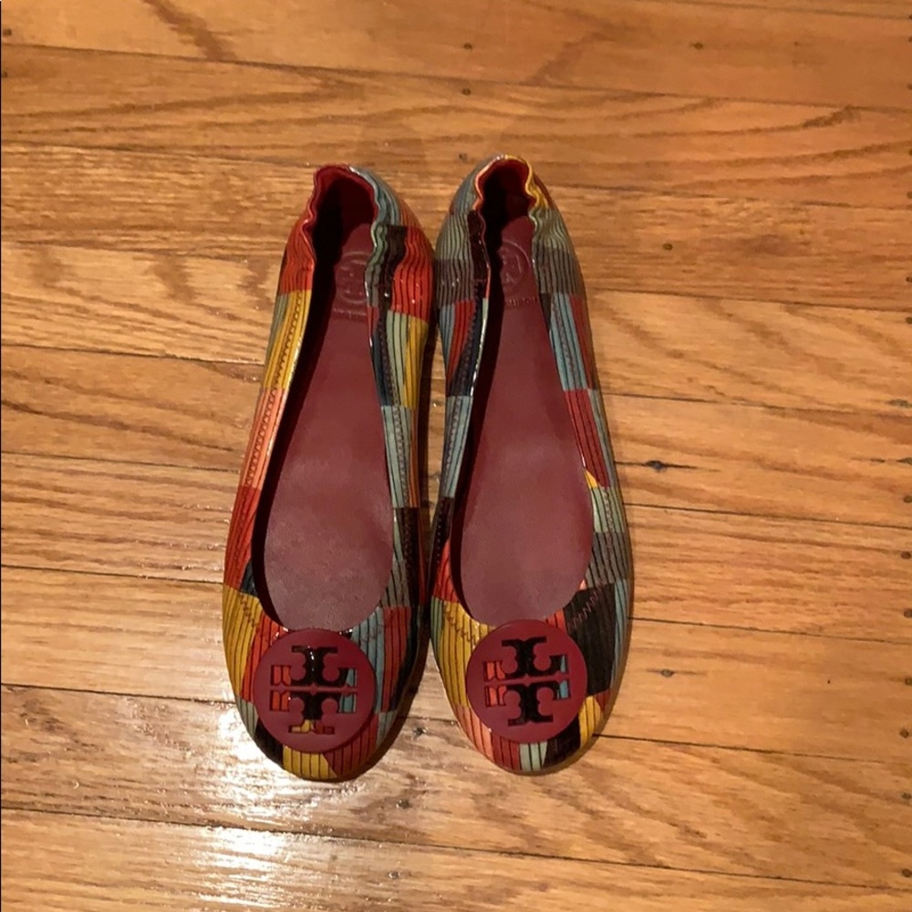 Color block Tory Burch flats